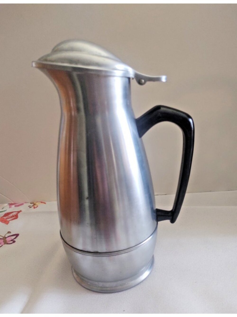 Vintage Thermo Carafe Insulated Brit Design #912900 Stainless 16 oz